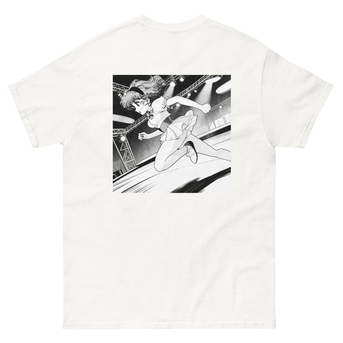 “Pop Idol on the Run” Tee — back view