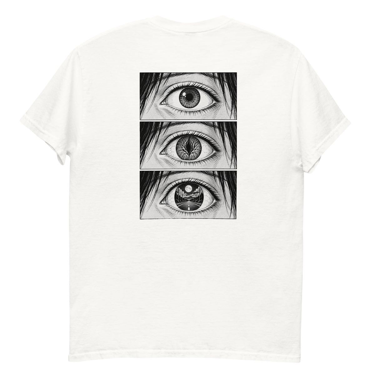 “Landscape in the Eye” Tee — back view