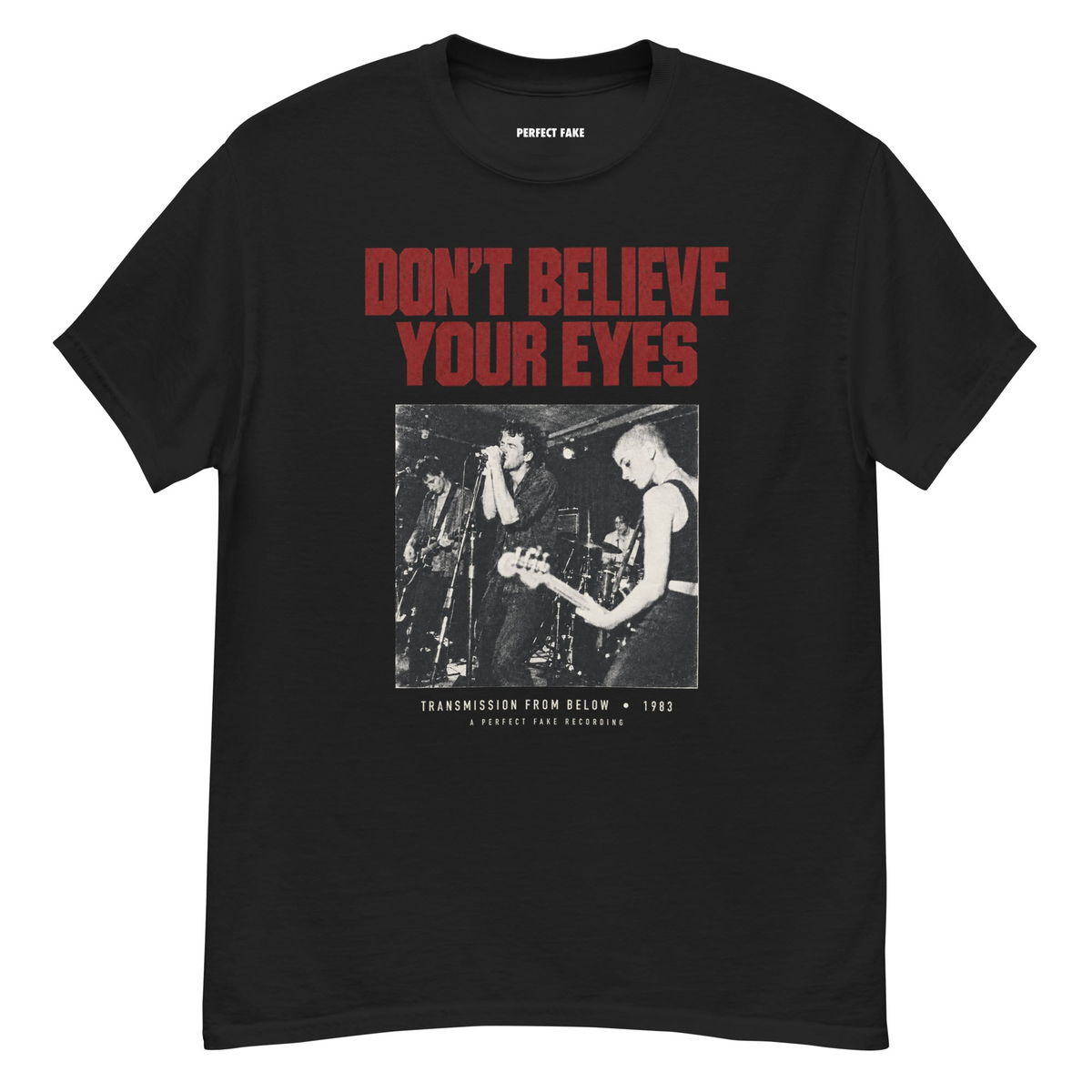 “Live, 1983” Tee — front view