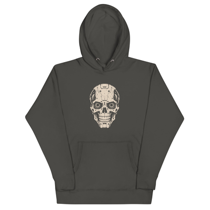 “Machine Skull” Hoodie — front view
