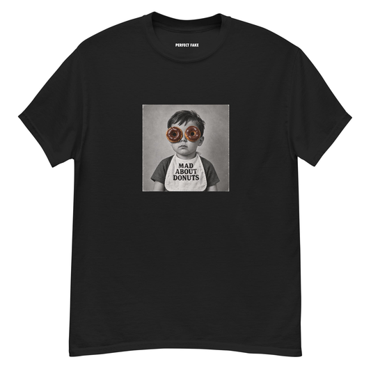 “Mad About Donuts” Tee — front view