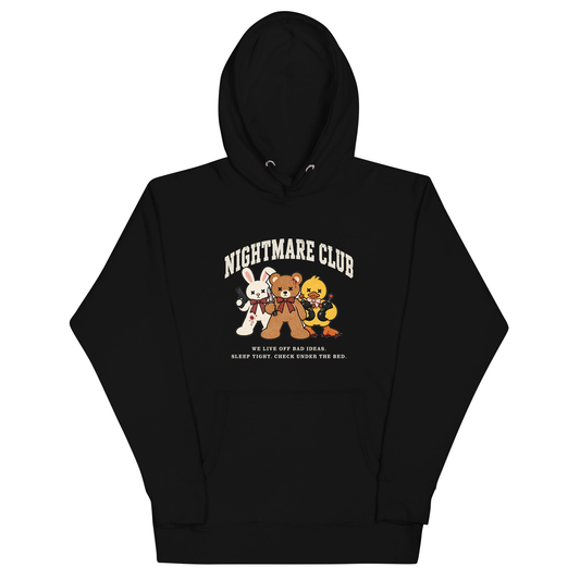 “Nightmare Club” Hoodie — front view