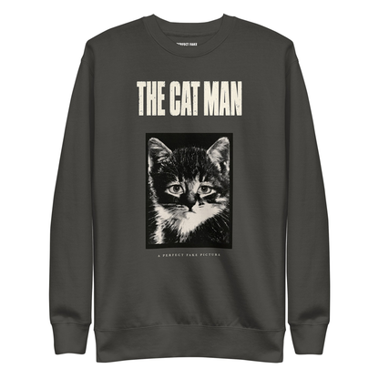 “The Cat Man” Sweatshirt — front view