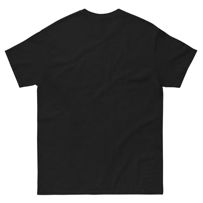 “What is real?” Black Tee — back view