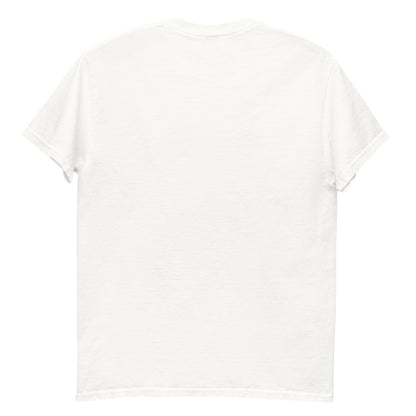 “Walk Alone” White Tee — back view