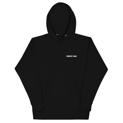 “Spare Faces” Hoodie — front view